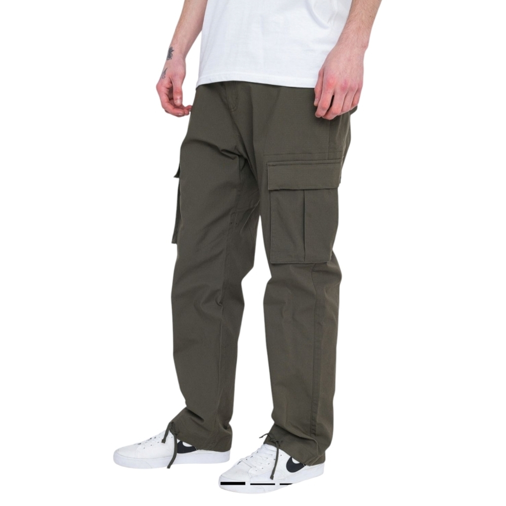 Nike Mens SB Flex Cargo Pants Size 28 Olive Skateboarding Pockets Ripstock.